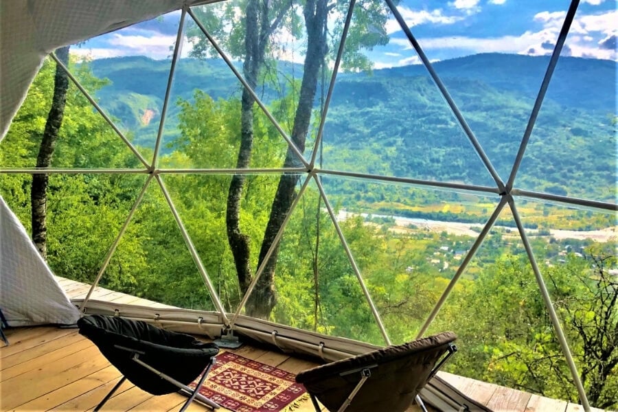 Glamping Georgia Krikhi